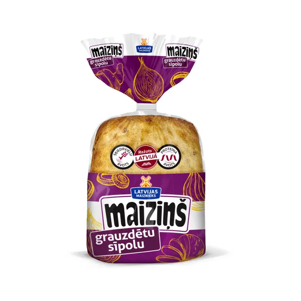 Maize MAIZIŅŠ grauzdētu sīpolu LM 220g