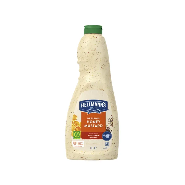 Mērce medus-sinepju, 1L, Hellmann`s