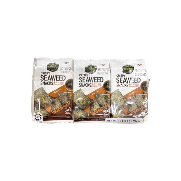 Nori BBQ trio pack BIBIGO 20g