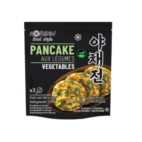 Pankūkas dārzeņu ar lokiem, sald., 300g, Korean Food Style