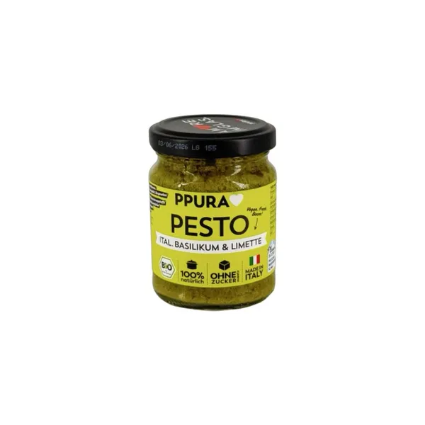 Pesto bazilika un laima BIO 120g