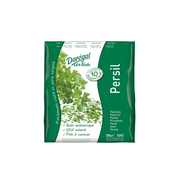 Pētersīļi, sagr., sald., IQF, 250g, Daregal