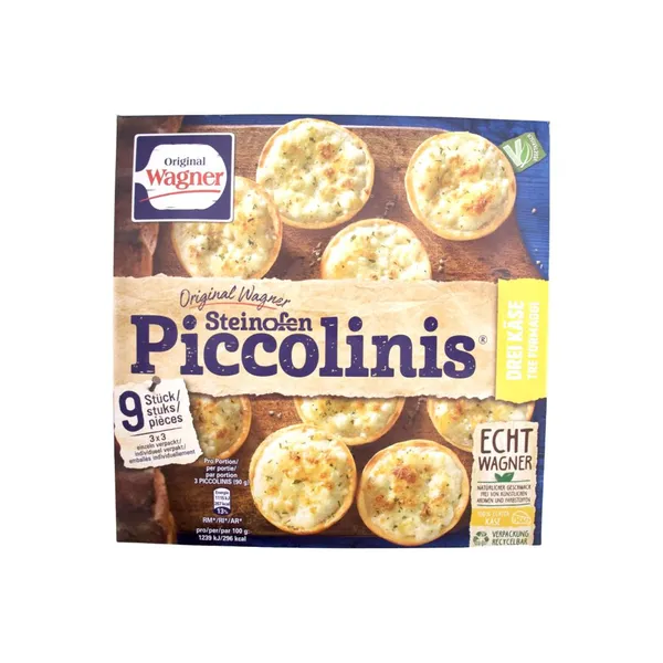 Picas Orig.Piccolinis Drei-Kase 9 gab., veģetāra 270g