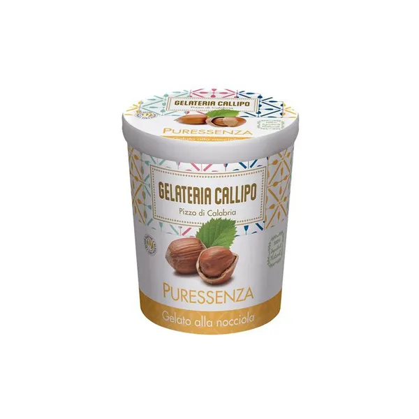 Saldējums Puressenza Hazelnuts, 310g, Callipo Gelateria