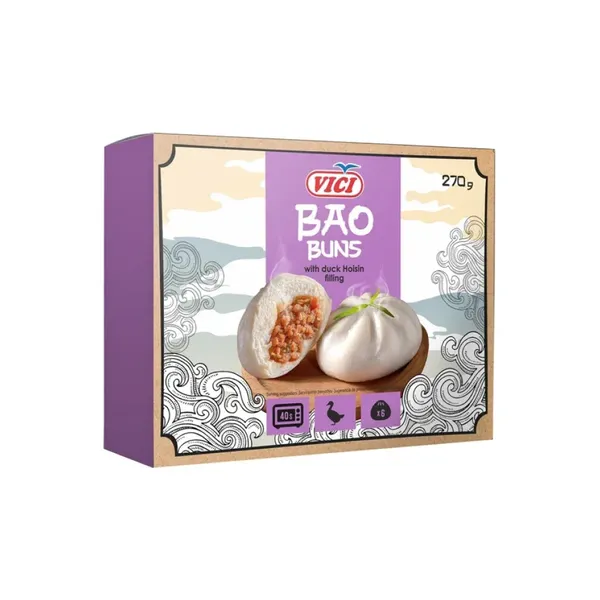 Saldēts Bao Buns ar pīles Hoisin mērces pild. 270g, Viči