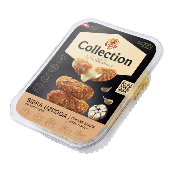 Siera uzkoda Ādaži Collection ar ķiploku garšu 300g