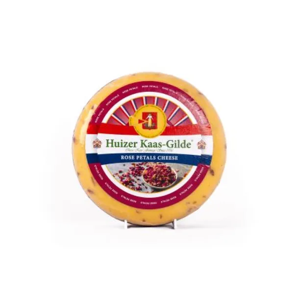 Siers Dutch ar rožu lapām, no govs piena,50%, 250g, Visser Kaas