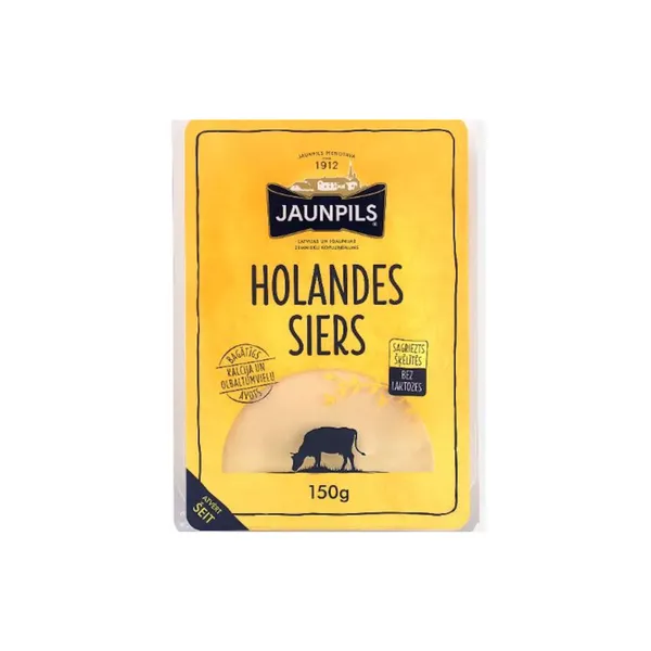 Siers Jaunpils Holandes šķēlēs 150g