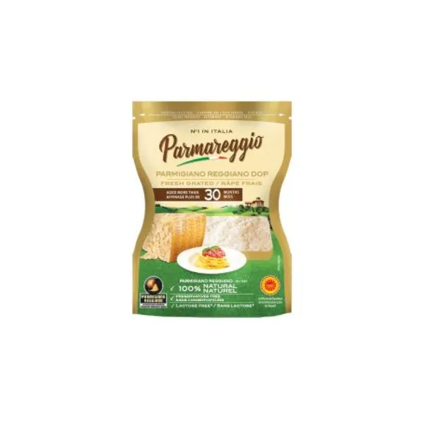 Siers Parmigiano Reggiano Fresco, rīvēts, 60g, Parmareggio