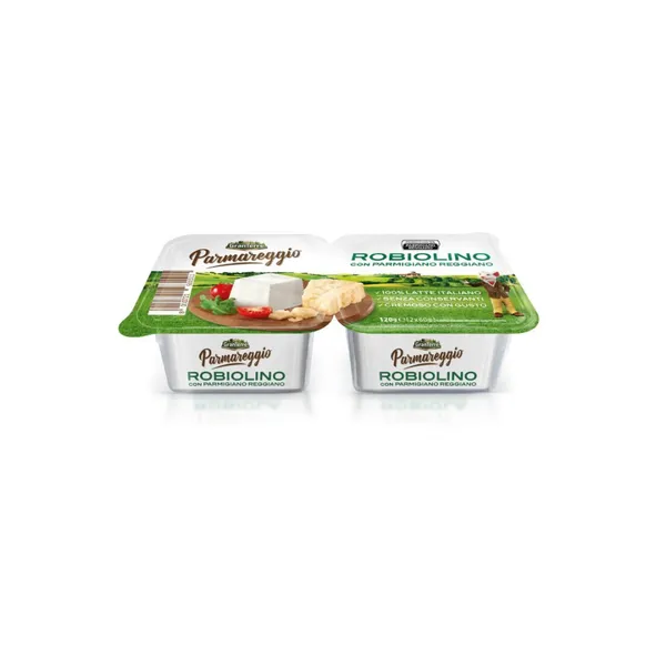 Siers svaigais Robiolino ar Parmigiano Reggiano, 120g (2x60g), Parmareggio