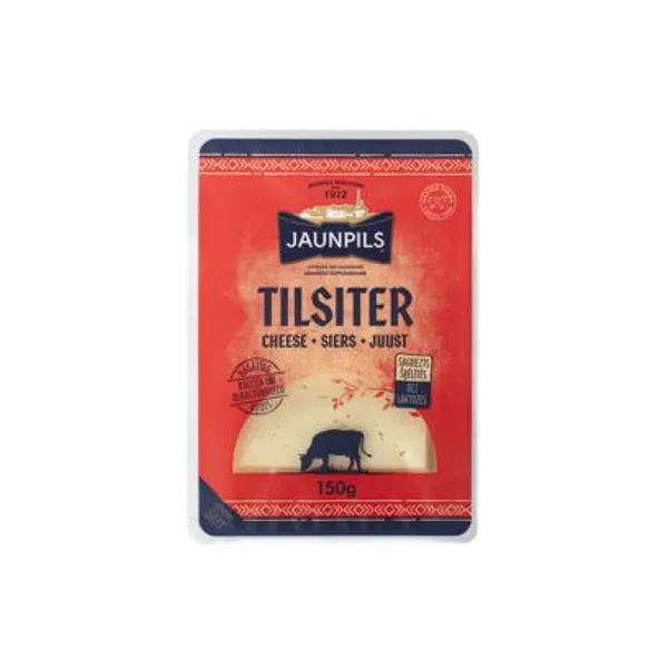 Siers Tilsiter JAUNPILS šķēlēs 150g