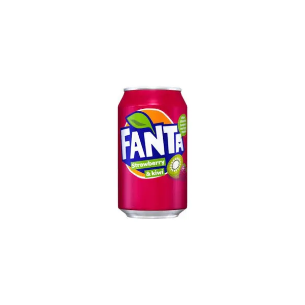 Soft drink FANTA Strawberry Kiwi, 0.33l (DEP)