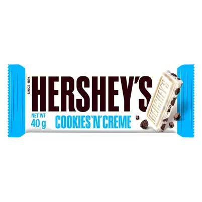 Šokolāde HERSHEY'S (COOKIES'N'CREME), 43g
