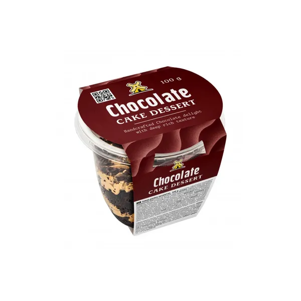 Šokolādes kūkas deserts 100g Latvijas Maiznieks