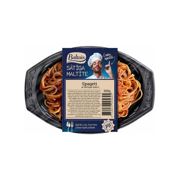 Spageti ar Boloņas mērci, 300g