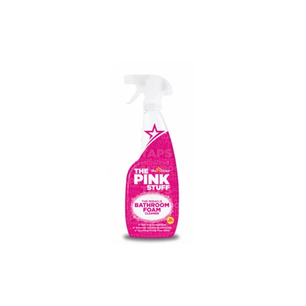 THE PINK STUFF izsmidzināmas vannas istabas tīrīšanas putas 750ml