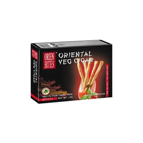 Uzkodas Cigaras ar dārzeņiem, sald., 67gab, 1kg, OrienBites