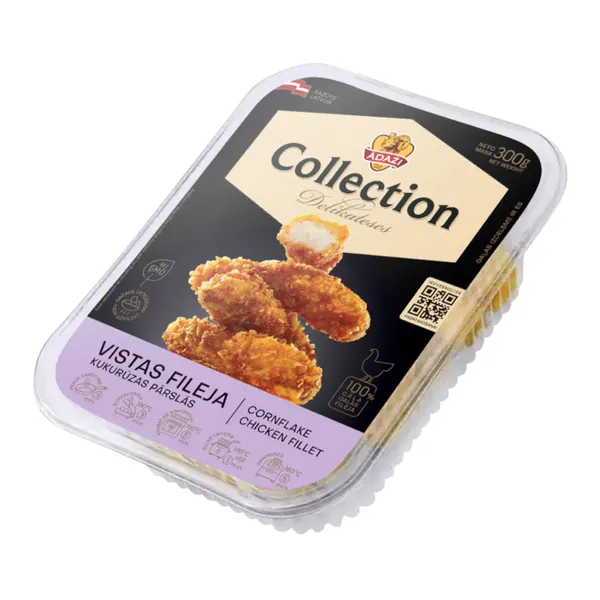 Vistas fileja GNA Collection kukurūzas pārslās 300g