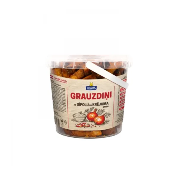 ZELTENES Grauzdiņi ar sīpolu un skābā krējuma garšu 300g