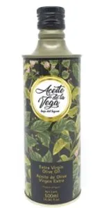 Aceite De La Vega Lata Extra Virgin 0,5 L