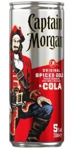 Captain Morgan Spiced Gold & Cola 0,25 l
