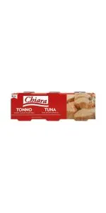 Chiara tuncis saulespuķu eļļā 3 x 80 g