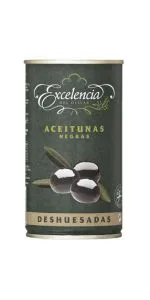 Excelencia Deshuesadas melnās olīves 350 g