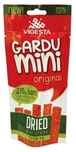 "Gardu mini ORIGINAL" Vitinātas gaļas strēmelītes 70 g