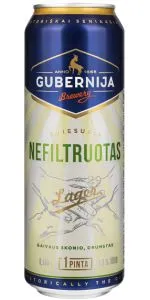 Gubernija Nefiltruotas Lager 0,568 L