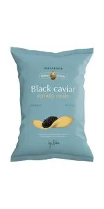 Inessence Black Caviar kartupeļu čipsi 125 g