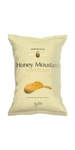 Inessence Honey Moustard kartupeļu čipsi 125 g