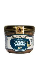 Jean Brunet pīļu aknu pastēte ar sēnēm 180 g