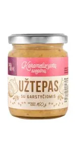 Karamelizēts sīpolu pastēte ar sinepēm 160 g