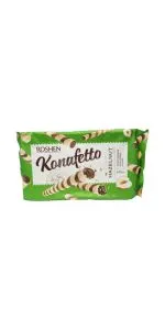Konafetto Wafer Rolls Hazelnut vafeles ar pildījumu 140 g