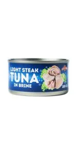 Mamos Tuna Steak Brine tuncis savā sulā 185 g