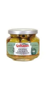 Marinētas zaļās olīvas Coelsanus 350 g