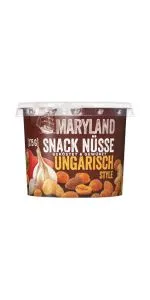 Mary Land Snack rieksti ungāru stilā 275 g