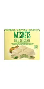 Miskets Dubai baltā šokolāde 100 g