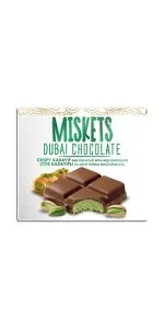 Miskets Dubai Chocolate šokolāde 100 g